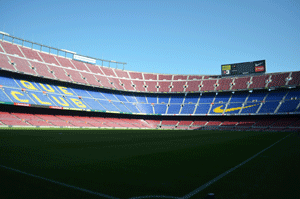 Estadio de futbol Camp Nou