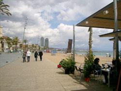 Plages.Barcelone